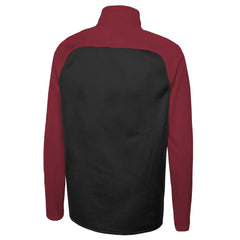 Arizona Cardinals New Era Combine Authentic O-Line Raglan Half-Zip Jacket Black