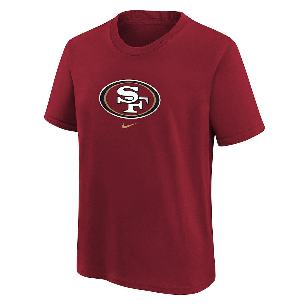 Nike San Francisco 49ers Youth Logo T-Shirt Scarlet