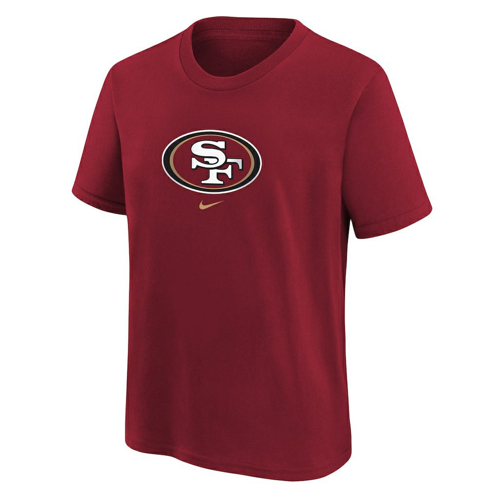 Nike San Francisco 49ers Youth Logo T-Shirt Scarlet