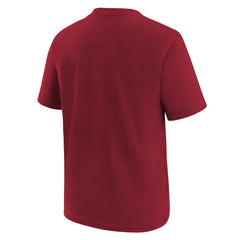 Nike San Francisco 49ers Youth Logo T-Shirt Scarlet