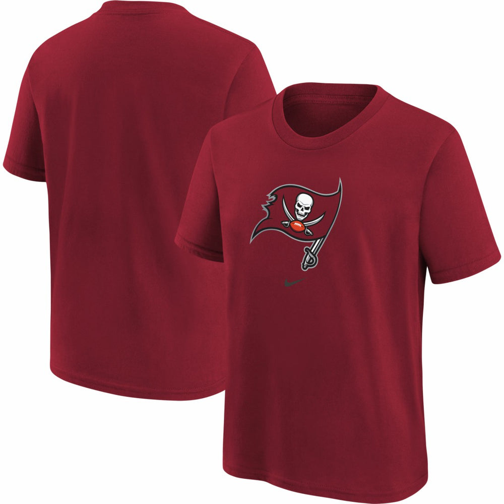 Nike Tampa Bay Buccaneers Youth Logo T-Shirt Red