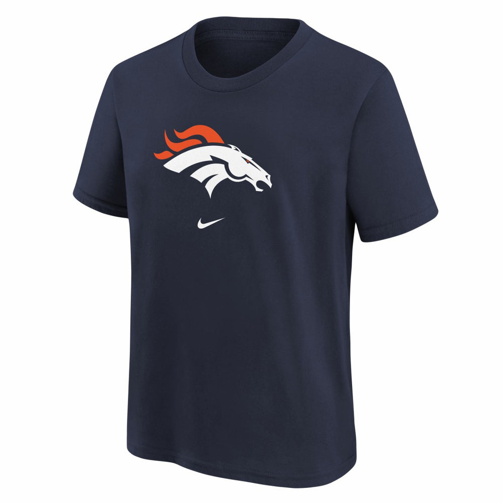 Nike Denver Broncos Youth Logo T-Shirt Navy