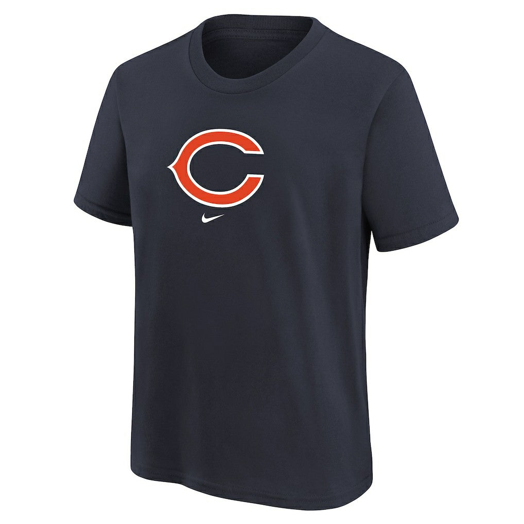 Nike Chicago Bears Youth Logo T-Shirt Navy