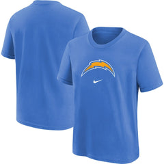 Nike Los Angeles Chargers Youth Logo T-Shirt Powder Blue