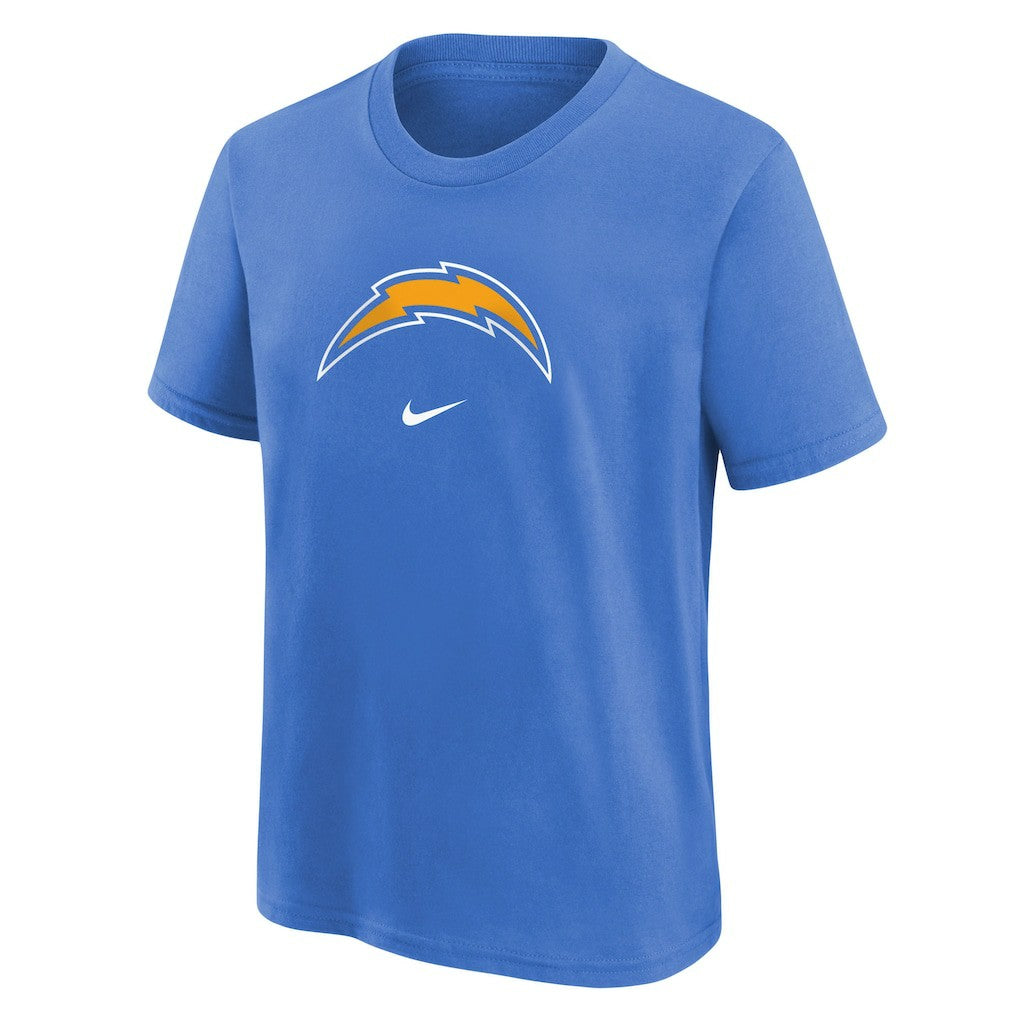 Nike Los Angeles Chargers Youth Logo T-Shirt Powder Blue