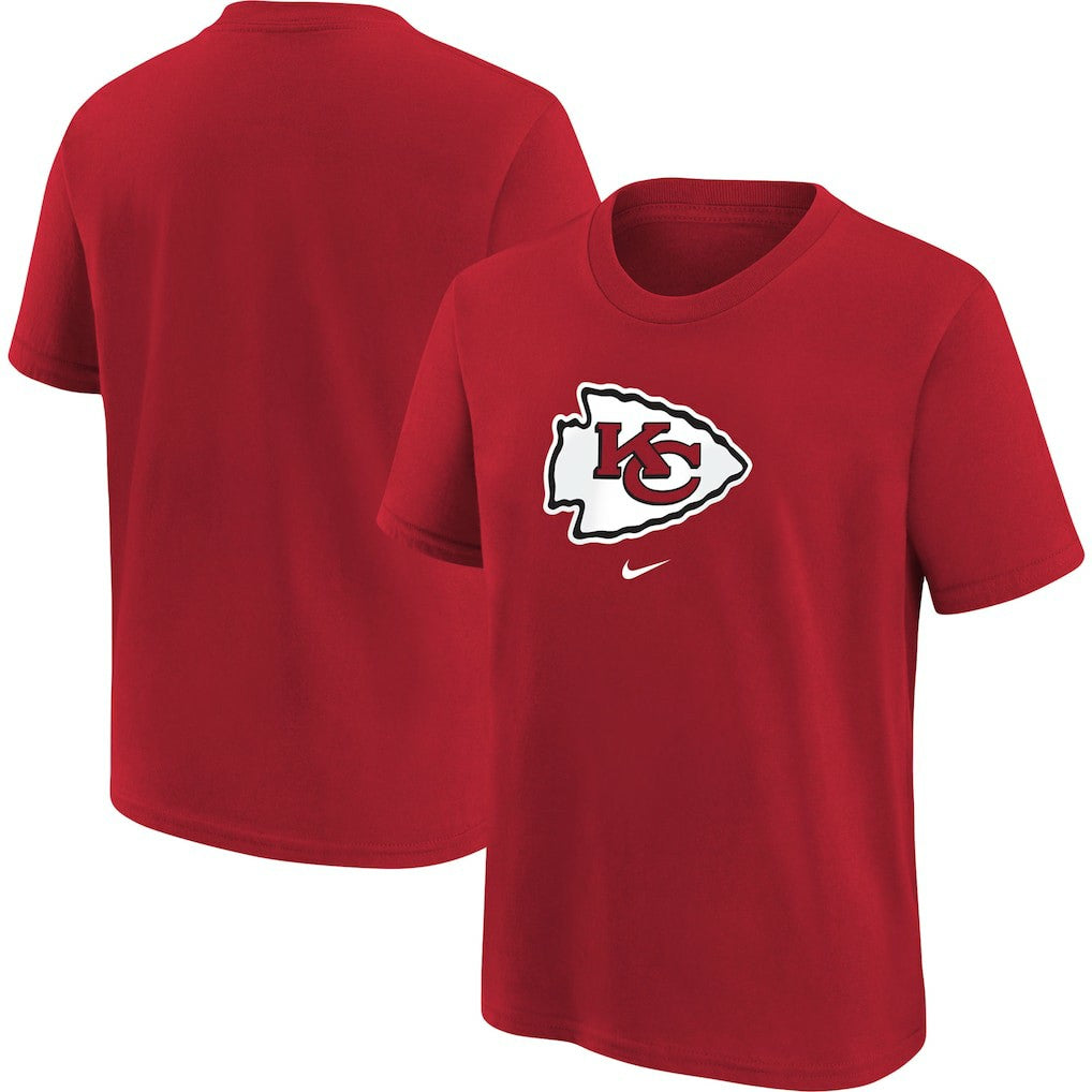 Nike Kansas City Chiefs Youth Logo T-Shirt Red