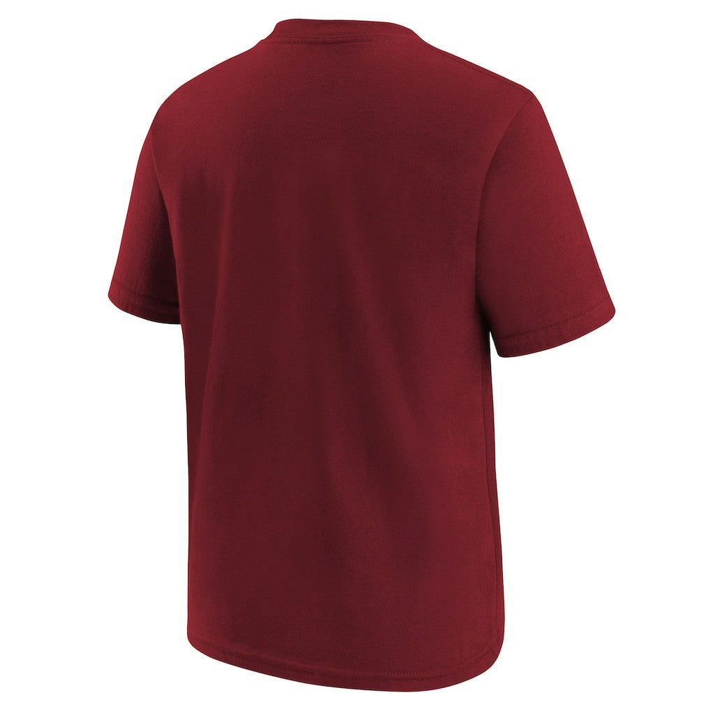 Nike Washington Commanders Youth Logo T-Shirt Burgundy