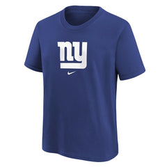 Nike New York Giants Youth Logo T-Shirt Royal