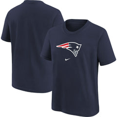 Nike New England Patriots Youth Logo T-Shirt Navy