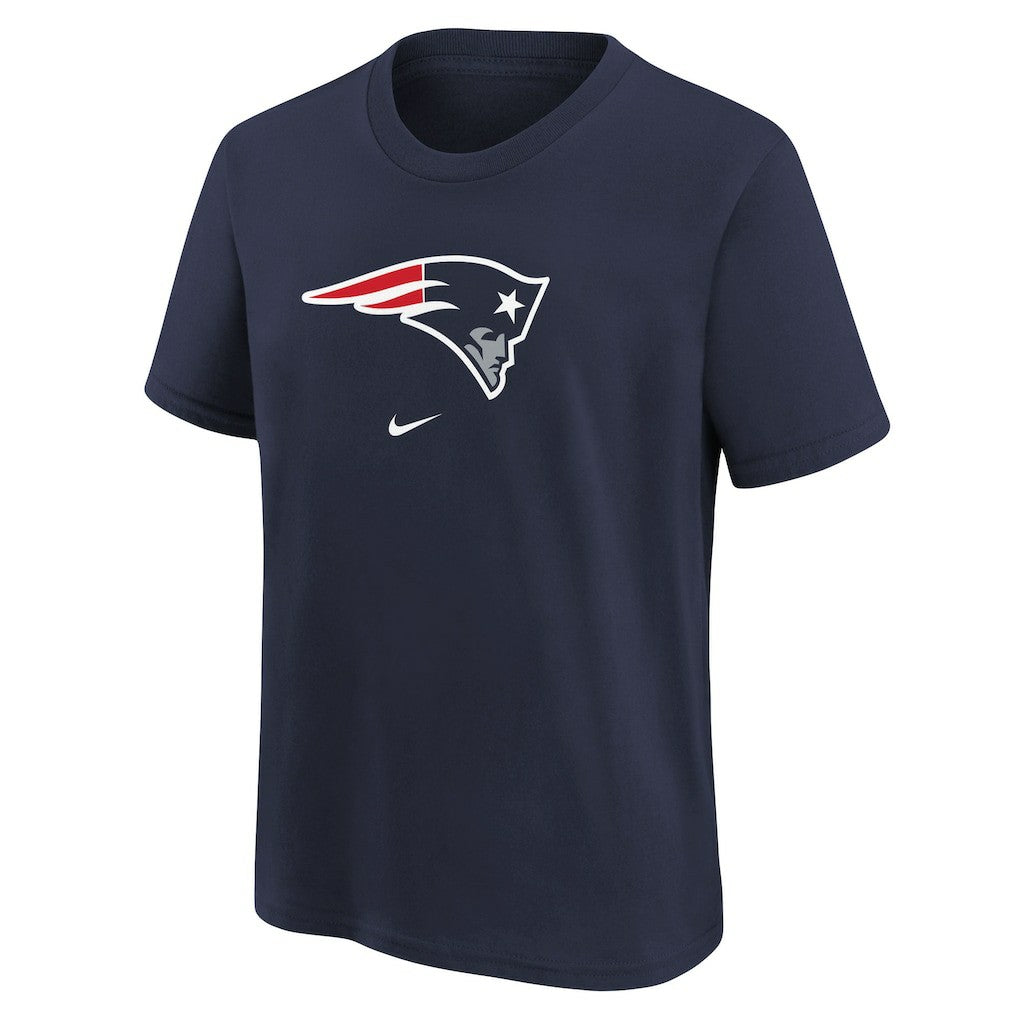 Nike New England Patriots Youth Logo T-Shirt Navy