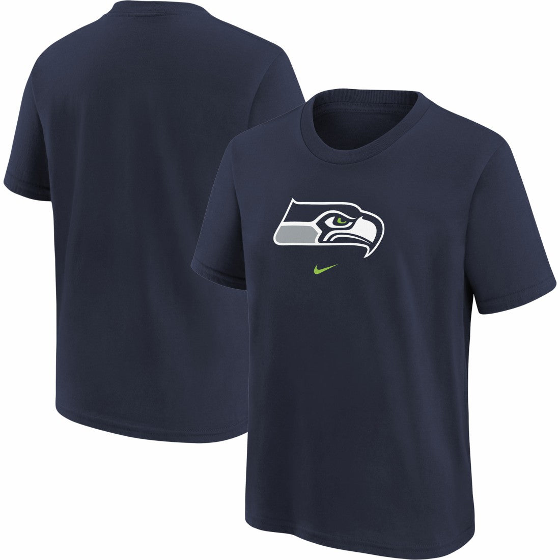 Nike Seattle Seahawks Youth Logo T-Shirt Navy