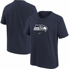 Nike Seattle Seahawks Youth Logo T-Shirt Navy