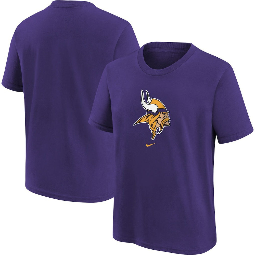 Nike Minnesota Vikings Youth Logo T-Shirt Purple