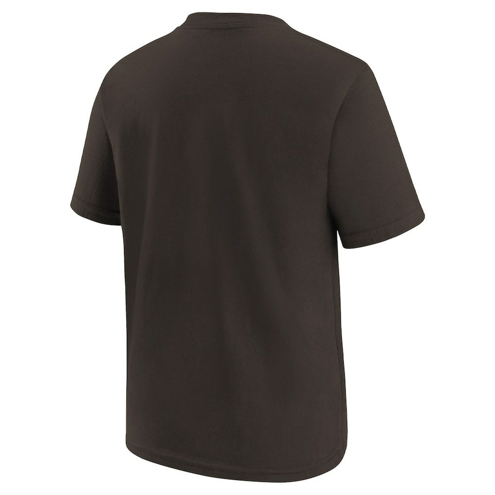 Nike Cleveland Browns Girls Preschool Icon T-Shirt Brown