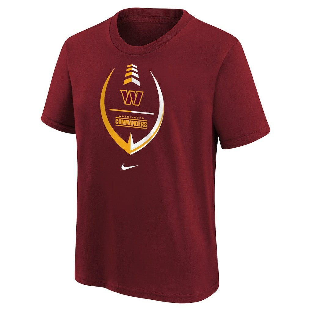 Nike Washington Commanders Girls Preschool Icon T-Shirt Burgundy
