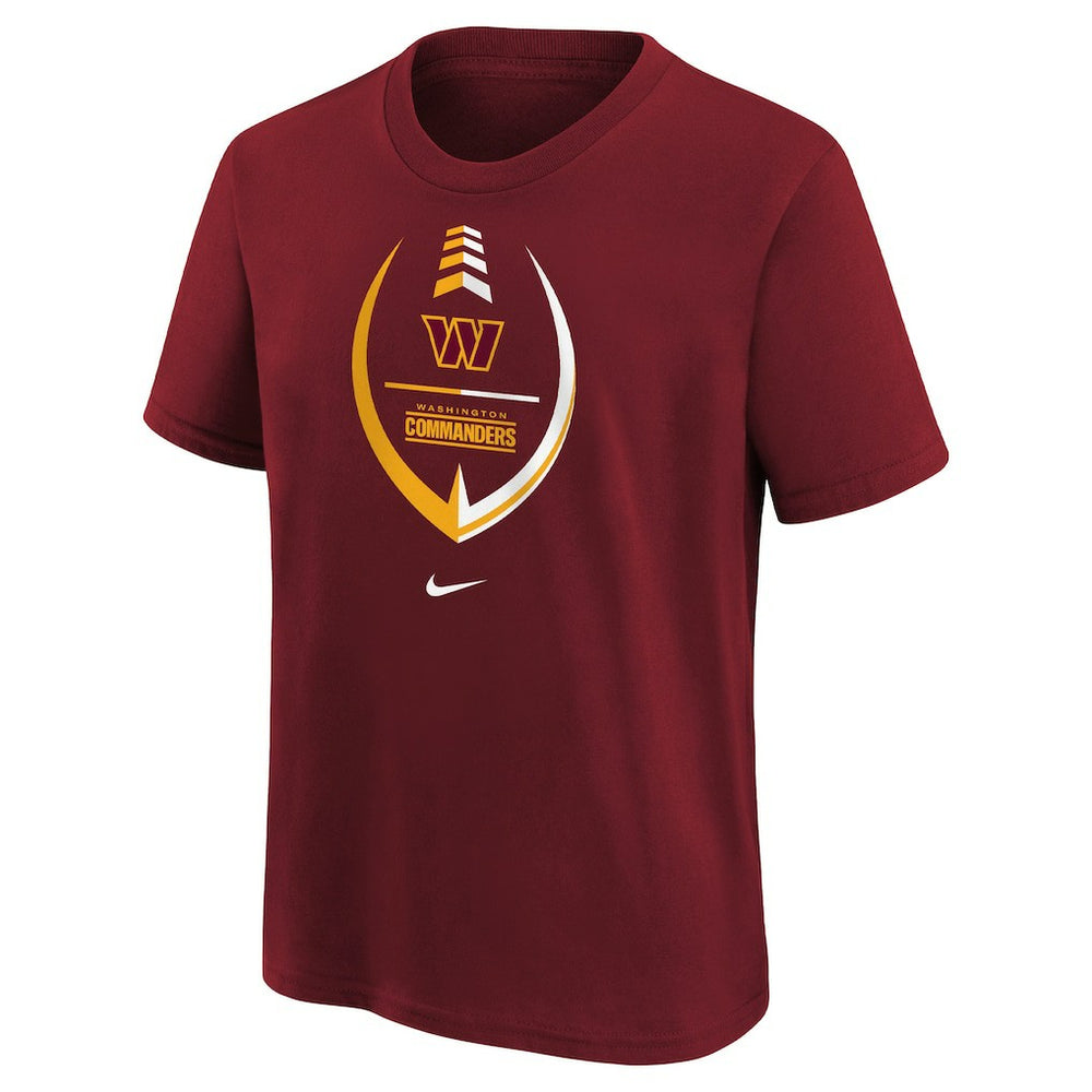 Nike Washington Commanders Girls Preschool Icon T-Shirt Burgundy