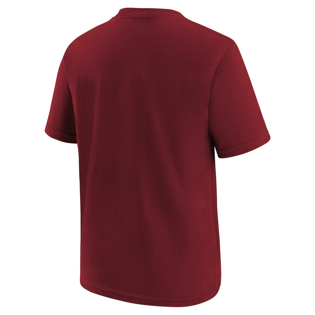 Nike Washington Commanders Girls Preschool Icon T-Shirt Burgundy