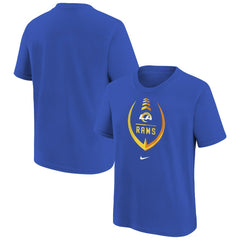 Nike Los Angeles Rams Girls Preschool Icon T-Shirt Royal