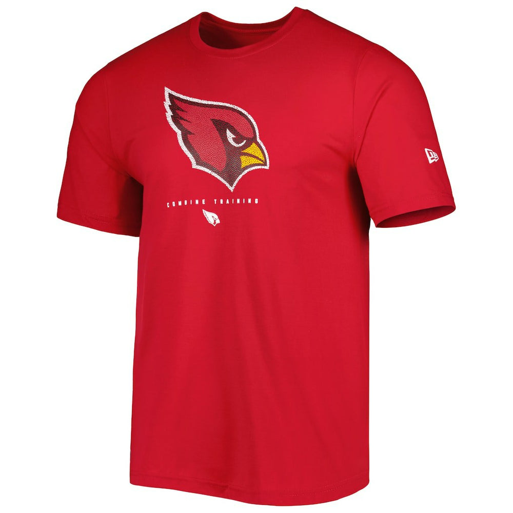 Arizona Cardinals New Era Combine Authentic Ball Logo T-Shirt Cardinal