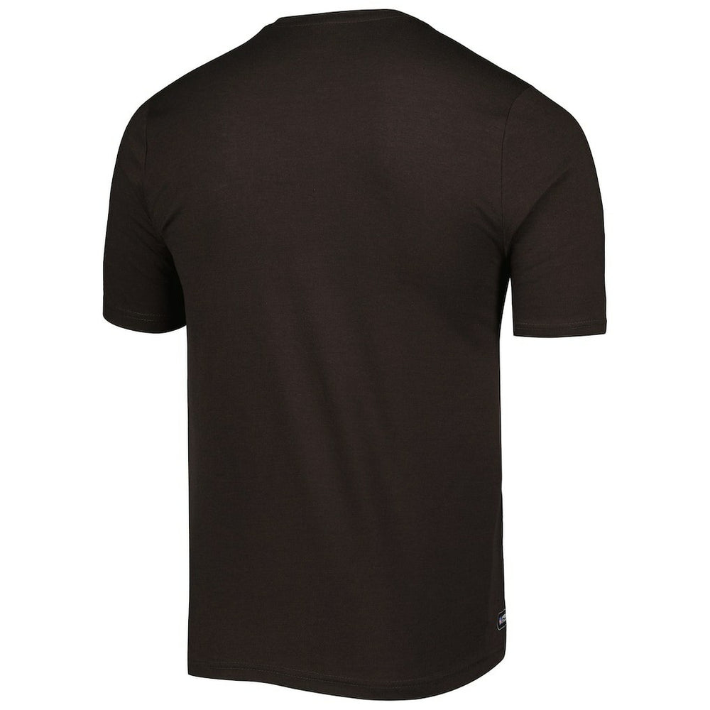 Cleveland Browns New Era Combine Authentic Ball Logo T-Shirt Brown