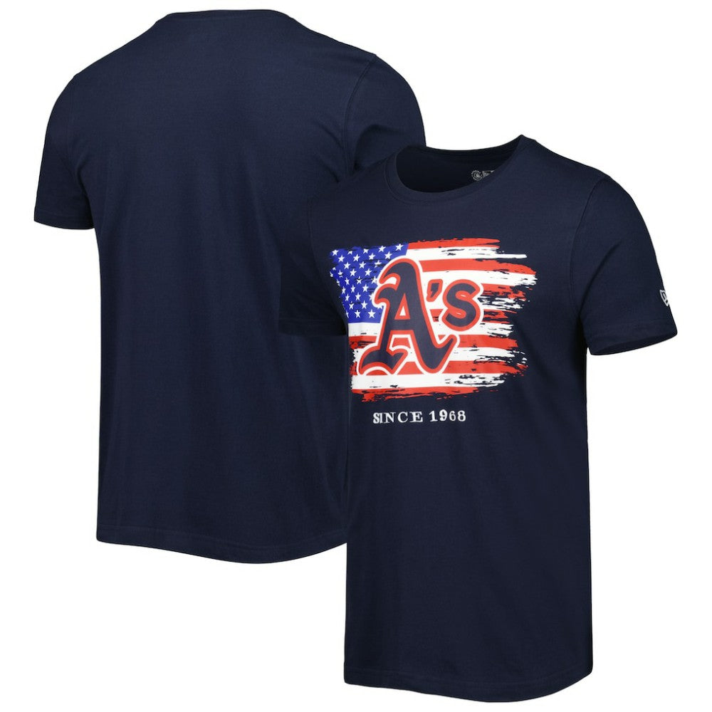 Athletics New Era 4th of July Jersey T-Shirt - Navy - New Era on Sale