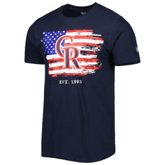 Colorado Rockies New Era 4th of July Jersey T-Shirt - Navy - New Era on Sale