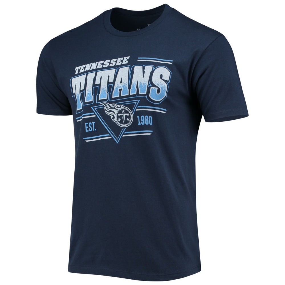 Tennessee Titans Junk Food Throwback T-Shirt Navy
