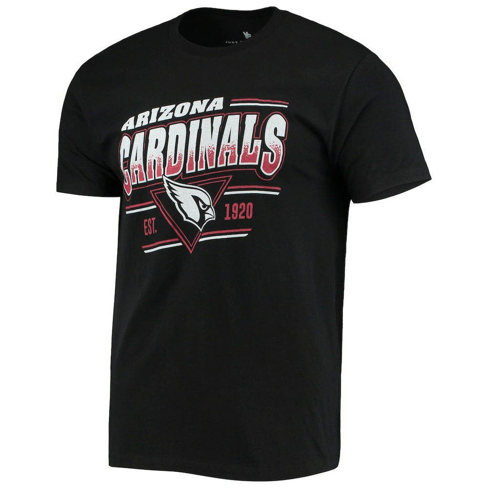 Arizona Cardinals Junk Food Throwback T-Shirt Black