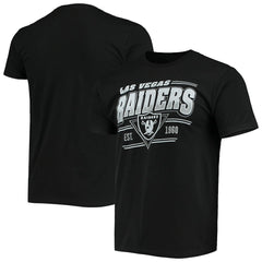 Las Vegas Raiders Junk Food Throwback T-Shirt Black