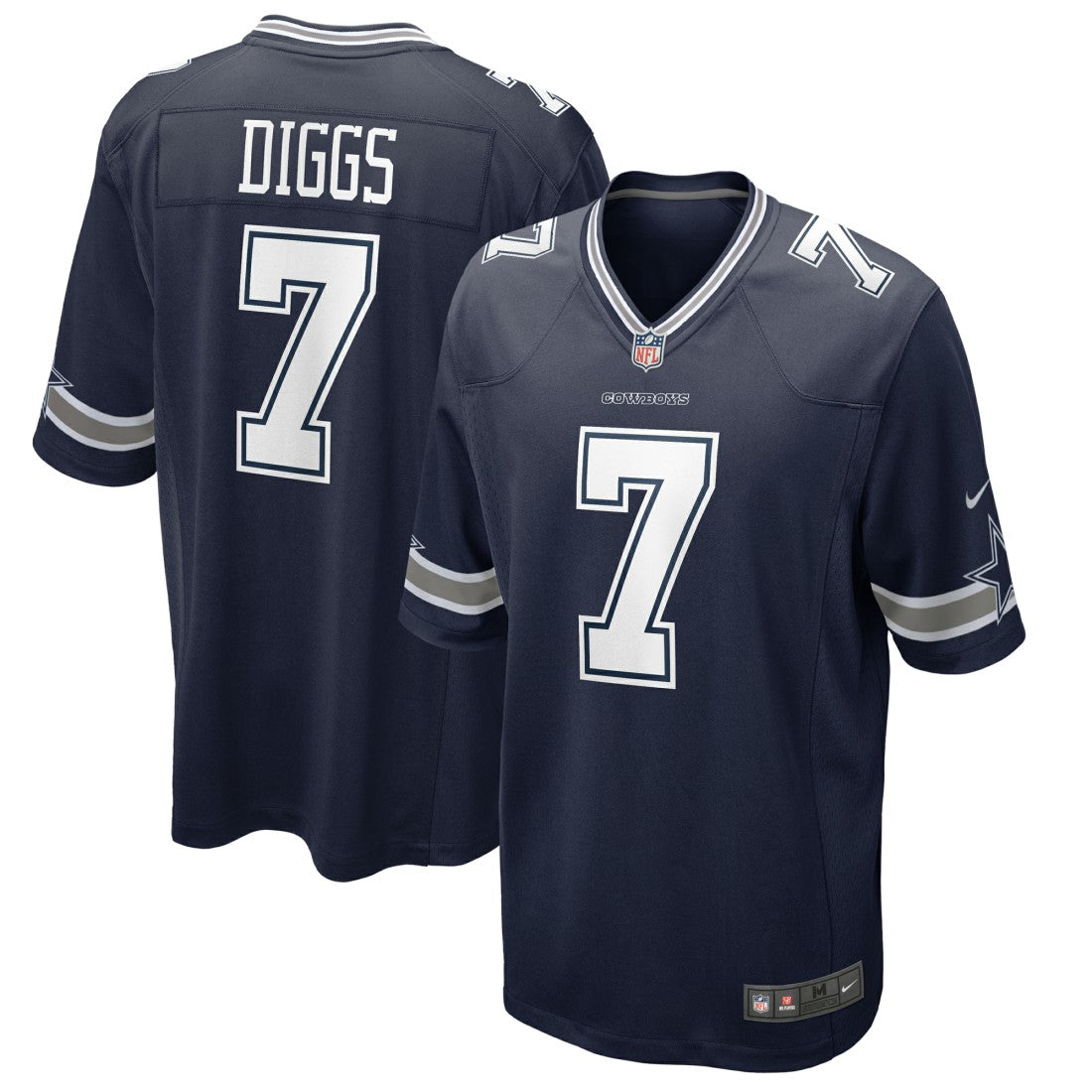 Nike Trevon Diggs Dallas Cowboys Game Jersey Navy