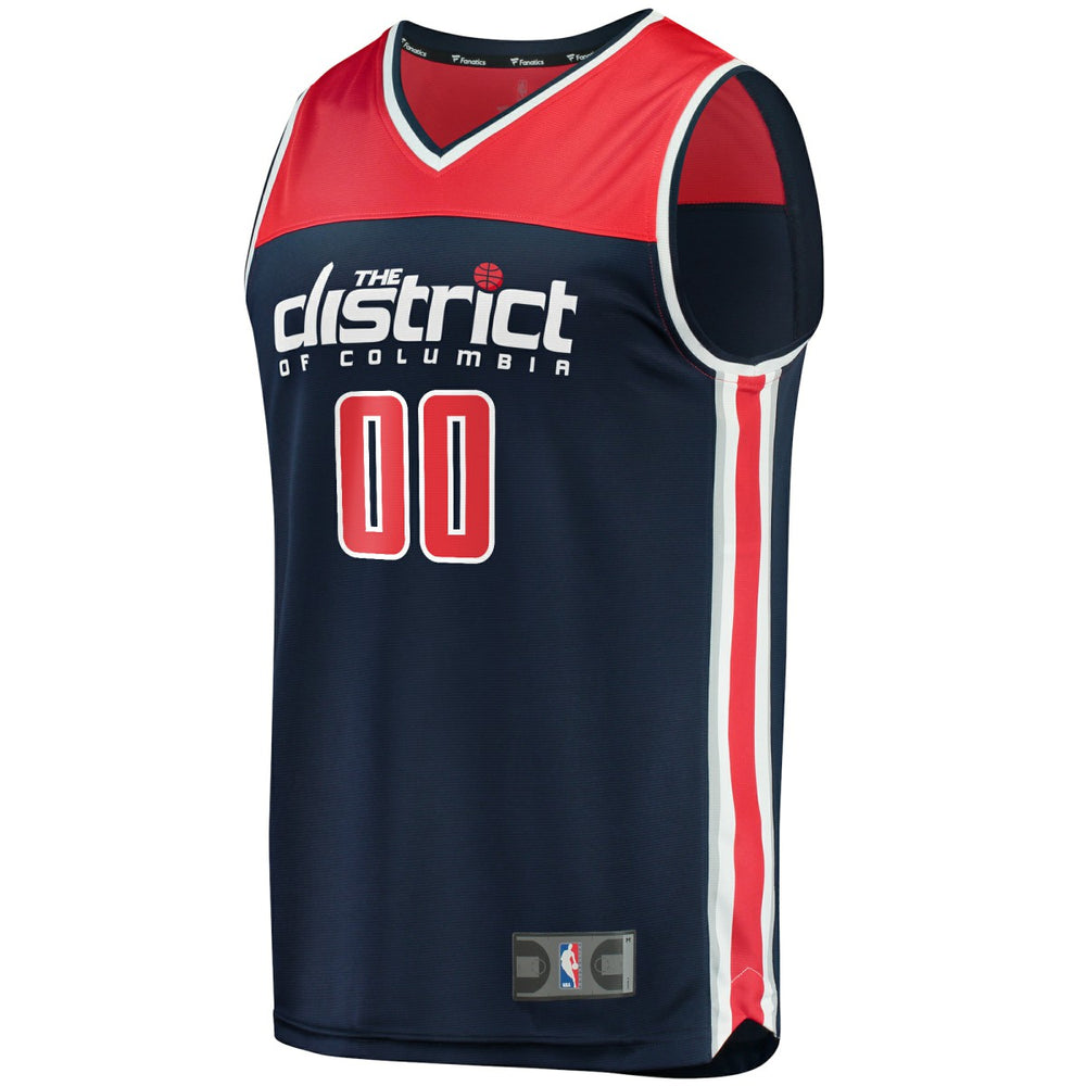 Washington Wizards Fast Break Replica Custom Jersey Navy Statement Edition | Fanatics Near Me