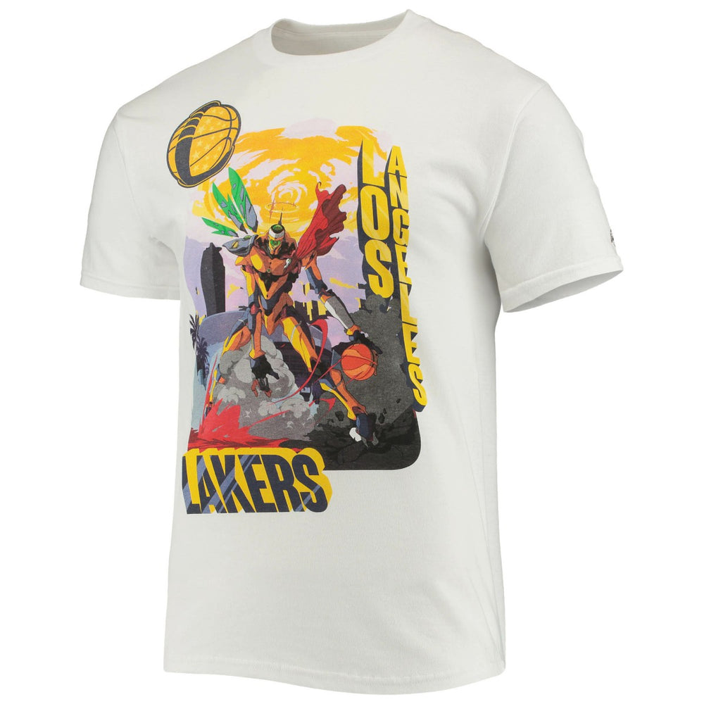 Los Angeles Lakers NBA x McFlyy Identify Artist Series T-Shirt White