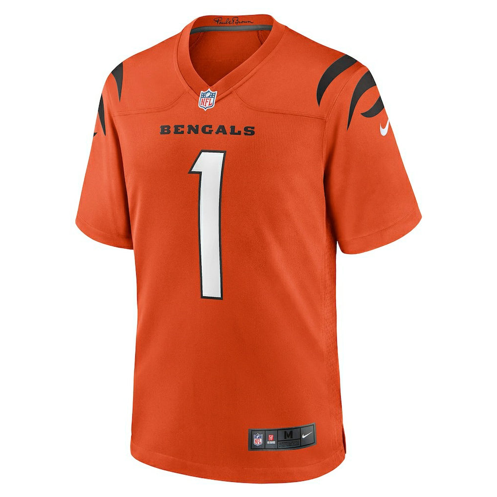 Nike Ja'Marr Chase Cincinnati Bengals Alternate Game Jersey Orange