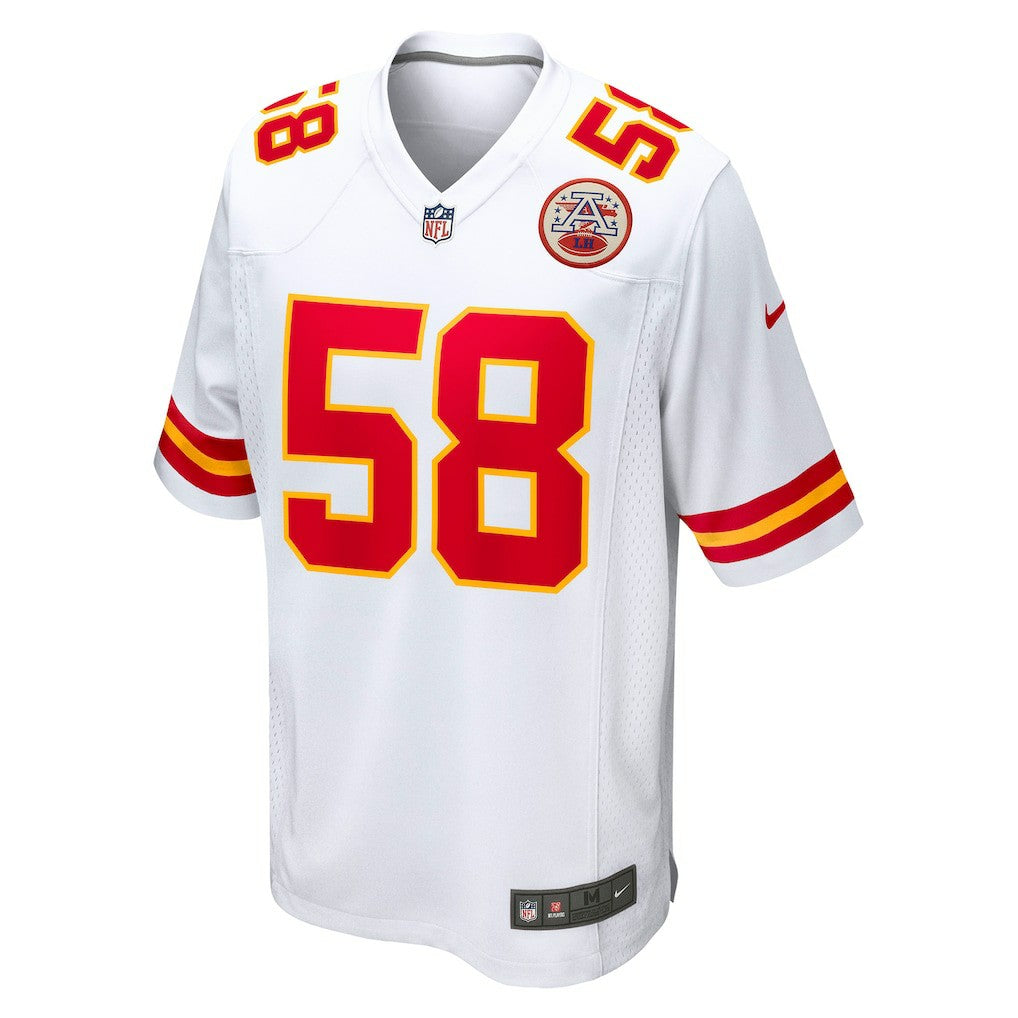 Nike Derrick Thomas Kansas City Chiefs Retired Player Game Jersey White
