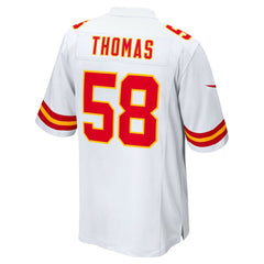 Nike Derrick Thomas Kansas City Chiefs Retired Player Game Jersey White