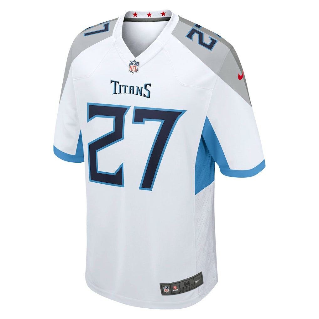 Nike Eddie George Tennessee Titans Retired Player Game Jersey White