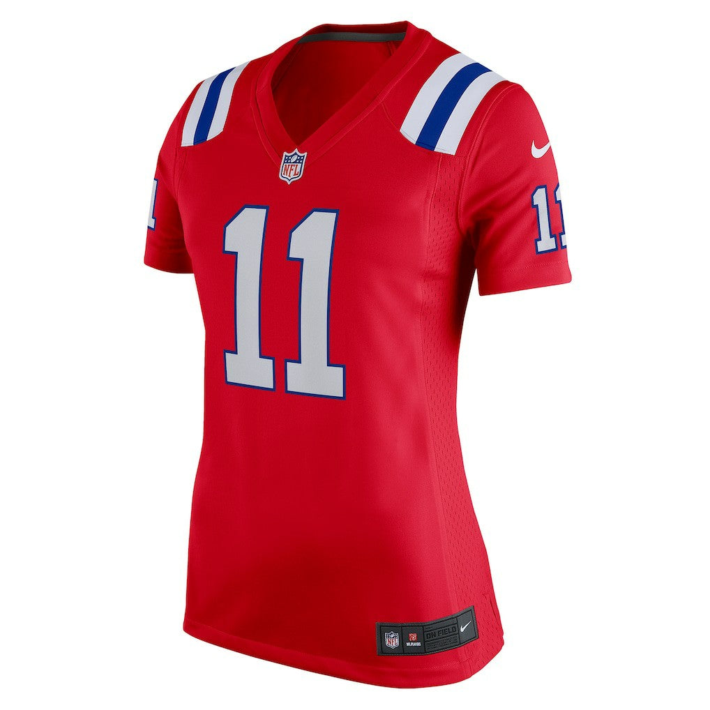 Nike Drew Bledsoe New England Patriots Women's Retired Game Jersey Red