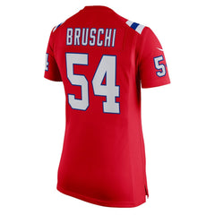 Nike Tedy Bruschi New England Patriots Women's Retired Game Jersey Red