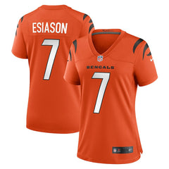 Nike Boomer Esiason Cincinnati Bengals Women's Retired Game Jersey Orange