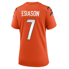 Nike Boomer Esiason Cincinnati Bengals Women's Retired Game Jersey Orange