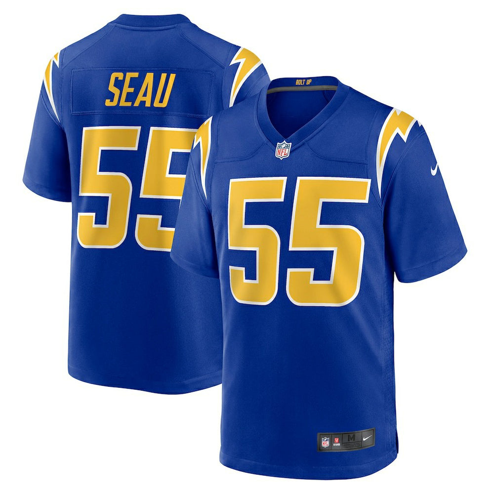 Nike Junior Seau Los Angeles Chargers Retired Player Alternate Game Jersey Royal