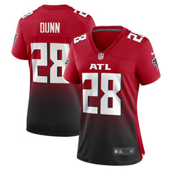 Nike Warrick Dunn Atlanta Falcons Women's Retired Game Jersey Red