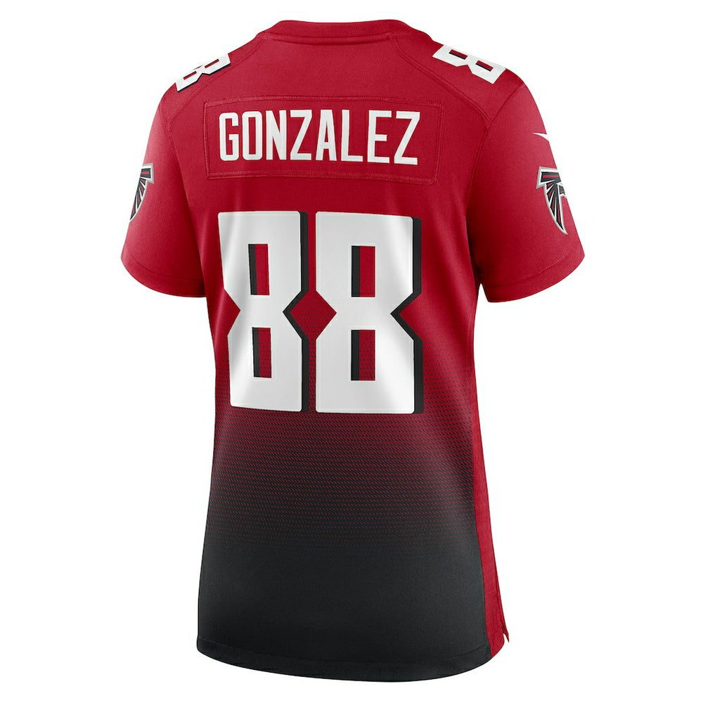 Nike Tony Gonzalez Atlanta Falcons Women's Retired Game Jersey Red