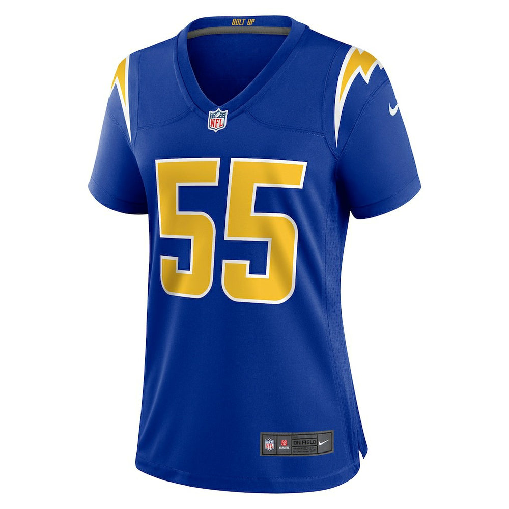 Nike Junior Seau Los Angeles Chargers Women's Retired Game Jersey Royal