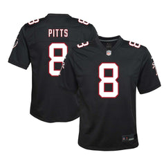 Nike Kyle Pitts Sr. Atlanta Falcons Youth Game Jersey Black