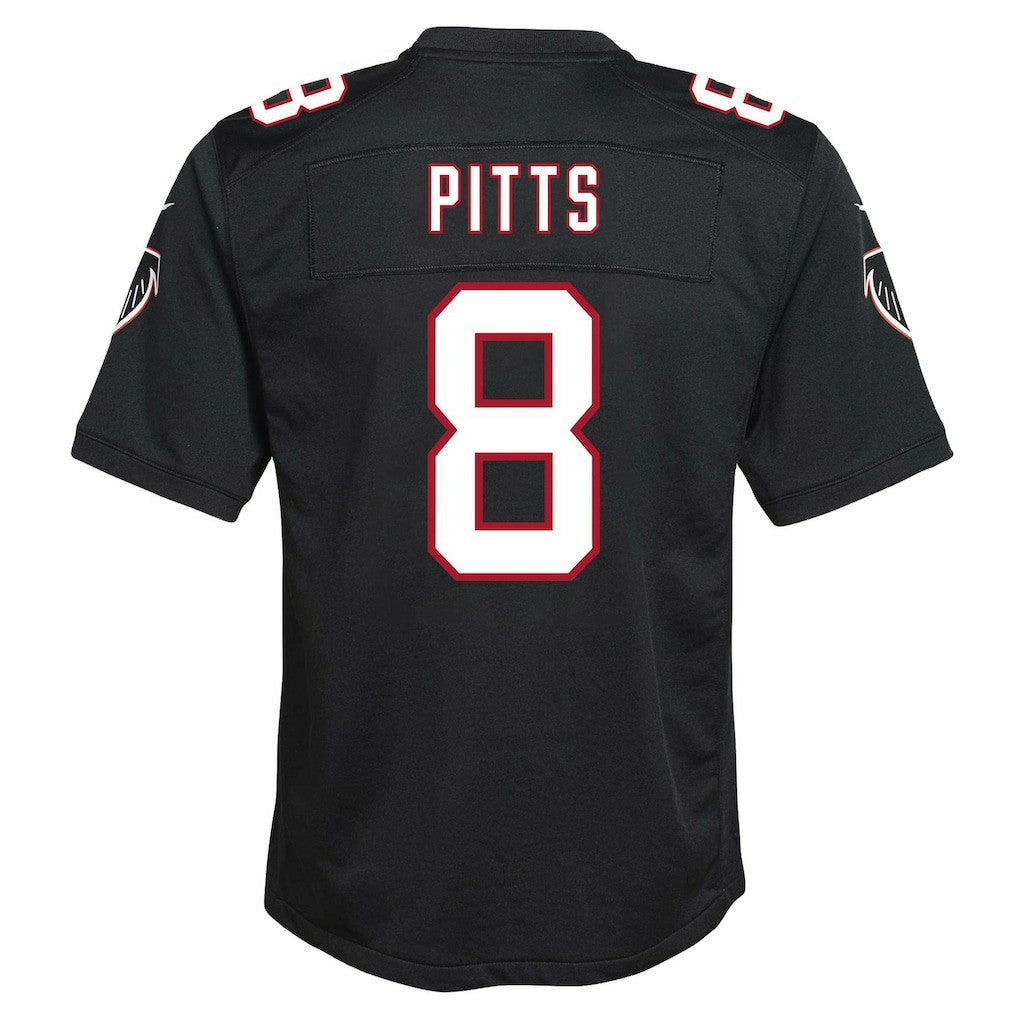 Nike Kyle Pitts Sr. Atlanta Falcons Youth Game Jersey Black
