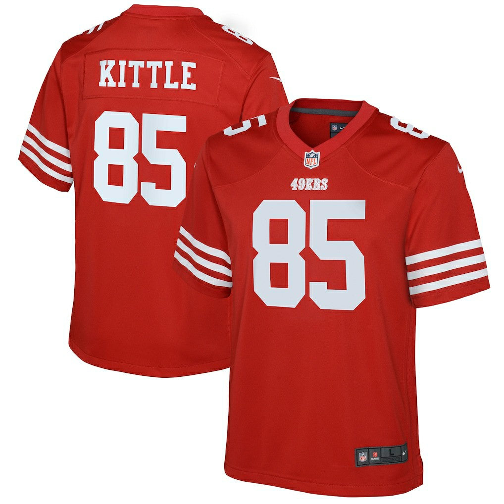 Nike San Francisco 49ers Youth Game Jersey Scarlet