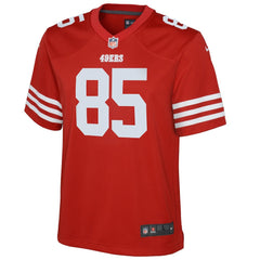 Nike San Francisco 49ers Youth Game Jersey Scarlet