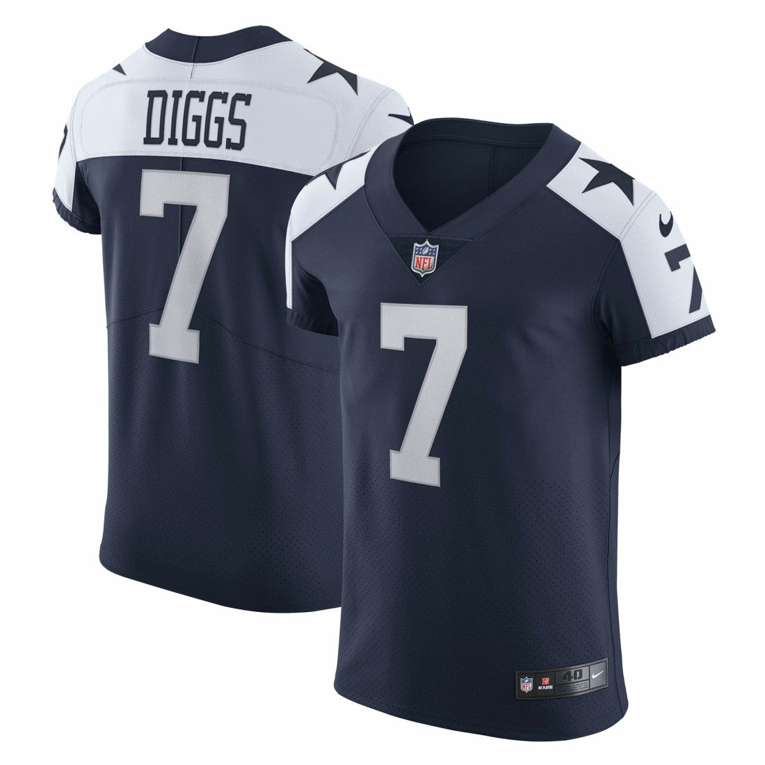 Nike Trevon Diggs Dallas Cowboys Alternate Vapor Elite Jersey Navy