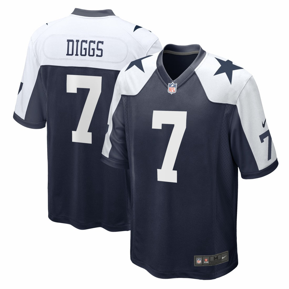 Nike Trevon Diggs Dallas Cowboys Alternate Game Team Jersey Navy